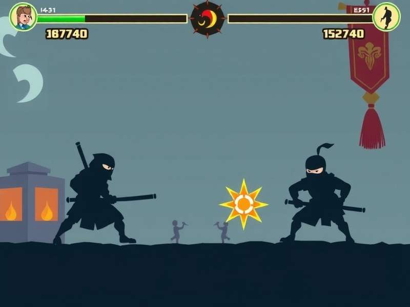 Shadow Ninja Battle Game Screenshot